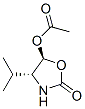 2-Oxazolidinone,5-(acetyloxy)-4-(1-methylethyl)-,(4R,5S)-(9CI) Structure
