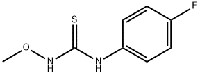 Thiourea, N-(4-fluorophenyl)-N-methoxy- (9CI) Structure