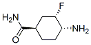 Cyclohexanecarboxamide, 4-amino-3-fluoro-, (1R,3S,4R)- (9CI) Structure