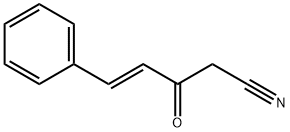 4-Pentenenitrile, 3-oxo-5-phenyl-, (E)-,64307-20-6,结构式
