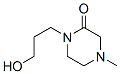 Piperazinone, 1-(3-hydroxypropyl)-4-methyl- (9CI) Struktur