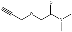 Acetamide, N,N-dimethyl-2-(2-propynyloxy)- (9CI) Struktur