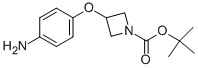 1-BOC-3-(4-AMINOPHENOXY)-AZETIDINE Structure