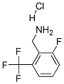 2-氟-6-三氟甲基苄胺盐酸盐, 643088-07-7, 结构式