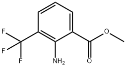 2-氨基-3-三氟甲基苯甲酸甲酯, 64321-95-5, 结构式