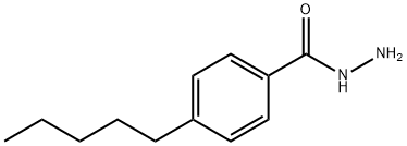 4-戊基苯-1-碳酰肼, 64328-57-0, 结构式