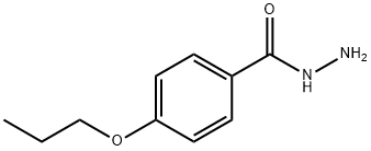 4-PROPOXY-BENZOIC ACID HYDRAZIDE Struktur