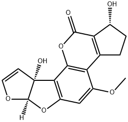 aflatoxicol M1 Structure