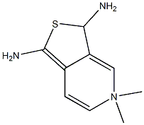 N〜6〜,N〜6〜-DIMETHYL-1,3-BENZOTHIAZOLE-2,6-DIAMINE 化学構造式