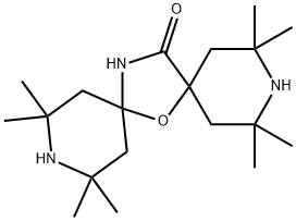 2,2,4,4,10,10,12,12-octamethyl-7-oxa-3,11,14-triazadispiro[5.1.5.2]pentadecan-15-one 结构式
