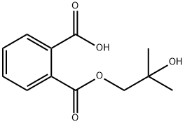 1,2-Benzenedicarboxylic Acid Mono(2-hydroxy-2-Methylpropyl) Ester Structure
