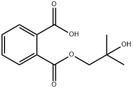 1,2-Benzenedicarboxylic Acid Mono(2-hydroxy-2-Methylpropyl) Ester, 64339-39-5, 结构式