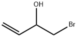 1-ブロモ-3-ブテン-2-オール 化学構造式