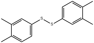 ビス(3,4-ジメチルフェニル)ペルスルフィド 化学構造式