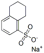 sodium 5,6,7,8-tetrahydronaphthalene-1-sulphonate Struktur