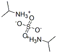 bis(isopropylammonium) sulphate Struktur