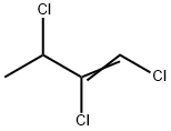 1,2,3-トリクロロ-1-ブテン 化学構造式