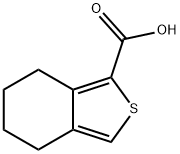 4,5,6,7-四氢-2-苯并噻吩-1-羧酸, 6435-75-2, 结构式