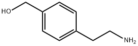 4-(2-氨基乙基)苯甲醇, 64353-30-6, 结构式