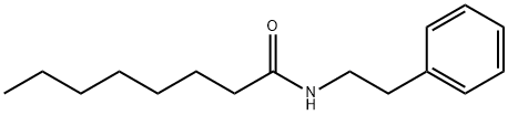 OctanaMide, N-(2-phenylethyl)- Structure