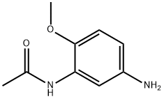 N-(5-氨基-2-甲氧基苯基)乙酰胺, 64353-88-4, 结构式