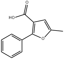 5-METHYL-2-PHENYL-3-FUROIC ACID Struktur