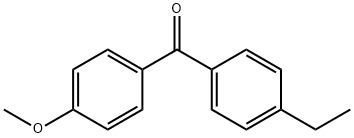 4-ETHYL-4'-METHOXYBENZOPHENONE Struktur