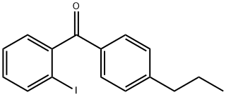 2-IODO-4'-N-PROPYLBENZOPHENONE Struktur