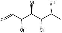 6-Deoxy-D-talose, 64364-07-4, 结构式