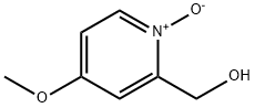 2-Pyridinemethanol, 4-methoxy-, 1-oxide (9CI) Struktur