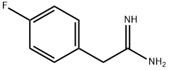 2-(4-FLUORO-PHENYL)-ACETAMIDINE HCL Struktur