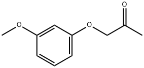 1-(3-METHOXYPHENOXY)-2-PROPANONE 化学構造式