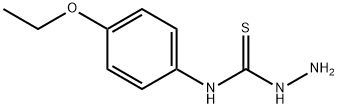 N-(4-ETHOXYPHENYL)HYDRAZINECARBOTHIOAMIDE Struktur