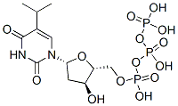 5-isopropyl-2'-deoxyuridine triphosphate Struktur