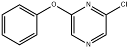 2-CHLORO-6-PHENOXY PYRAZINE Struktur