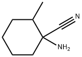 1-Amino-2-methylcyclohexane-1-carbonitrile,64384-44-7,结构式