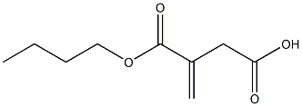 ITACONIC ACID MONO-N-BUTYL ESTER Structure