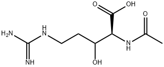 (2S)-2-아세트아미도-5-(디아미노메틸리덴아미노)-3-히드록시-펜탄산