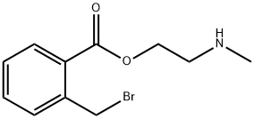 2-(Methylamino)ethyl 2-(bromomethyl)benzoate Structure