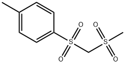 (Methylsulfonyl)(p-tolylsulfonyl)methane Struktur