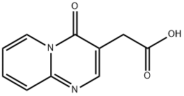4-Oxo-4H-pyrido[1,2-a]pyrimidine-3-acetic acid Struktur