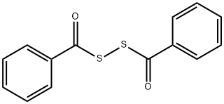dibenzoyl disulphide  Struktur