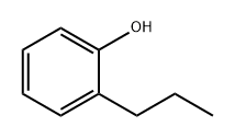 2-プロピルフェノール 化学構造式