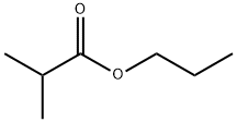イソ酪酸プロピル 化学構造式