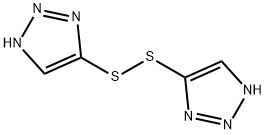 1,2-二(1H-1,2,3-三唑啉-5-基)二硫烷 结构式