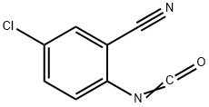 5-CHLORO-2-ISOCYANATOBENZONITRILE 结构式