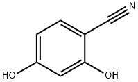 2,4-ジヒドロキシベンゾニトリル 化学構造式
