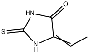 5-Ethylidene-2-thioxo-4-imidazolidinone Struktur