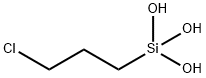 3-Chloropropylsilanetriol Struktur