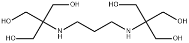 1,3-ビス〔トリス(ヒドロキシメチル)メチルアミノ〕プロパン 化学構造式